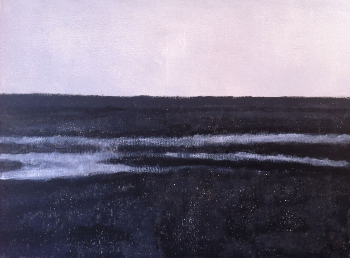 N°430 - Terrain vague - Acrylique sur toile - 60 x 81 cm - 5 mai 2013